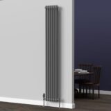 Vertical 2 Column Radiator (Grey)